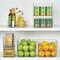 mDesign Kitchen Plastic Storage Organizer Bin with Open Front - 8 Pack